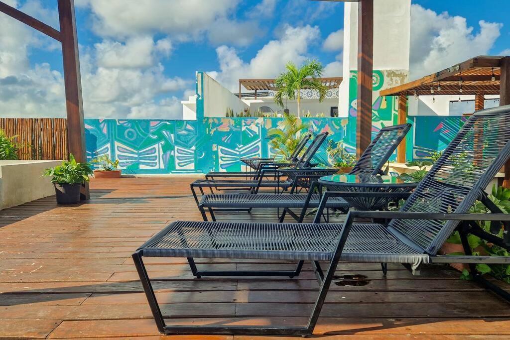 Apartamento Eco-Friendly And Modern Loft 4 By Noox Tulum Exterior foto